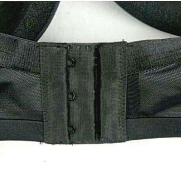 Cacique Lane Bryant Women Bra Smooth Satin Full Coverage U/W Size 38F Black - Picture 4 of 9